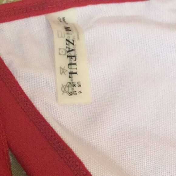 NWOT red string bikini in size 6 by M ZAFUL - Picture 12 of 12
